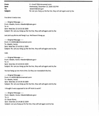 Illustration for article titled Here's Hillary Clinton Working Out How to Use a Fax Machine